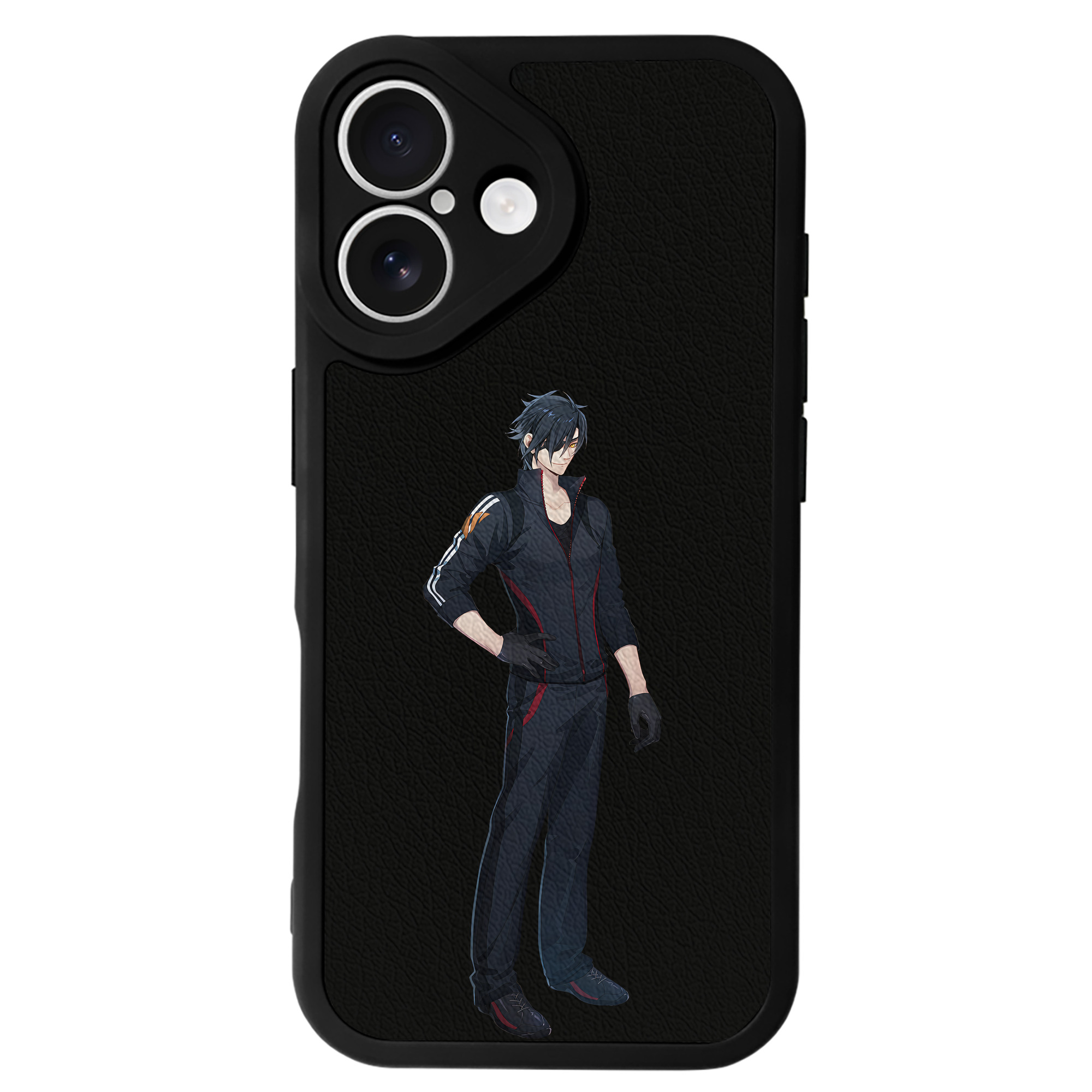 （画像用） 刀剣乱舞 Touken Ranbu 【iPhone 16シリーズ対応】シリコンスマホケース（レザー調） 材質：シリコン